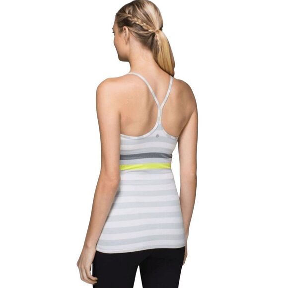 LULULEMON ATHLETICA Power Y Tank Size 6 - Picture 2 of 6
